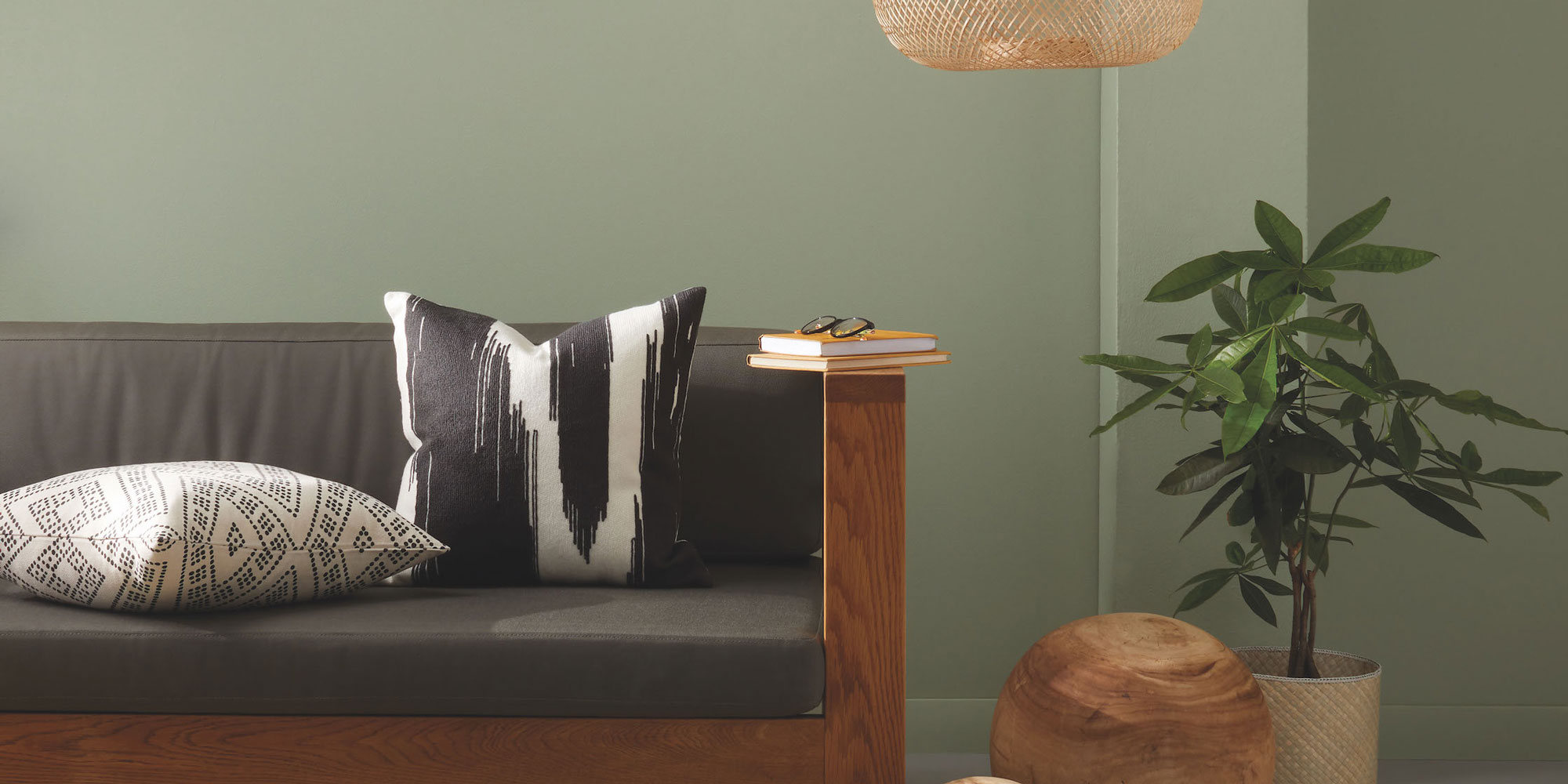 plascon olive green paint