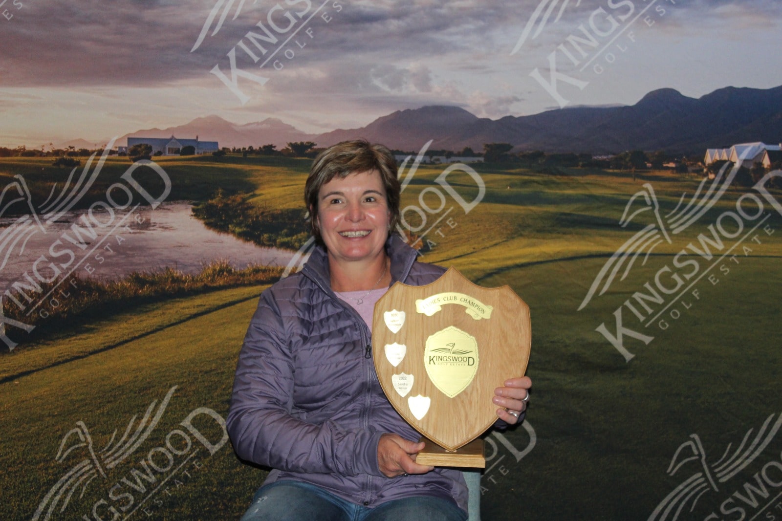 Ladies’ Club Champ Sandra Winter